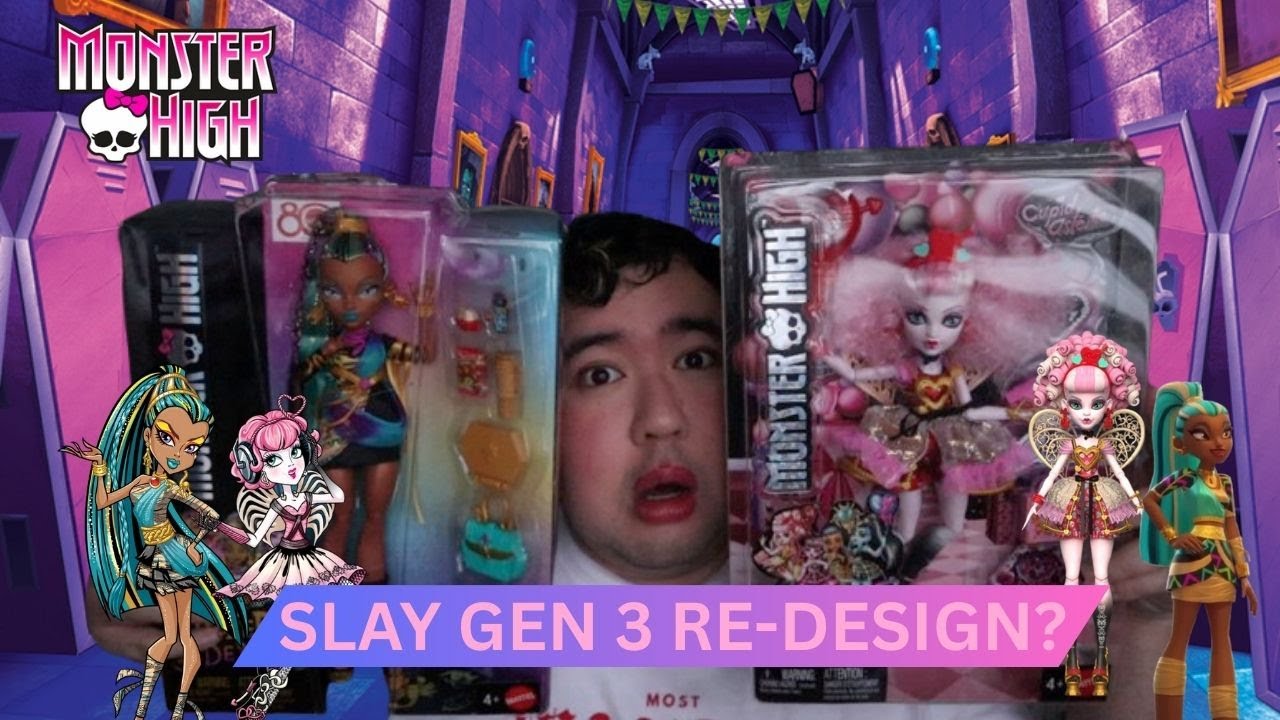 Mattel: Monster High's Cupid & Nefera GEN 3 Doll Review