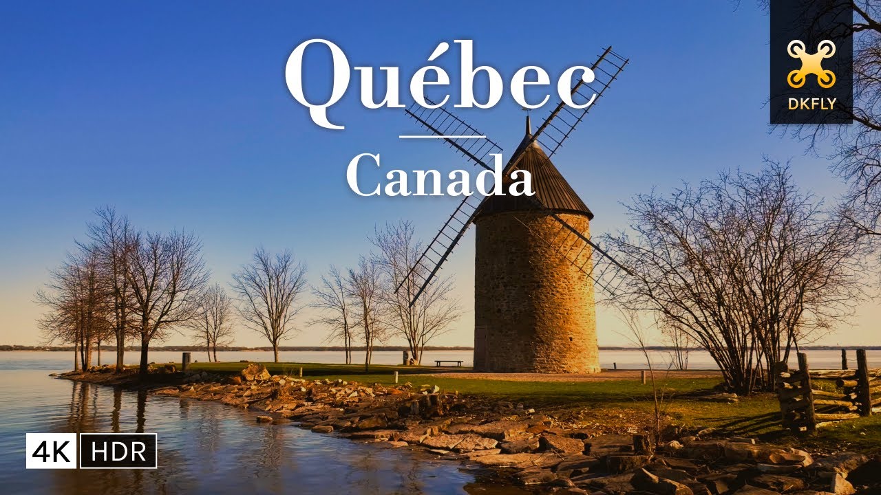 Peaceful St Lawrence River, Quebec 🇨🇦 | Peaceful 4K Nature Film Near Montreal