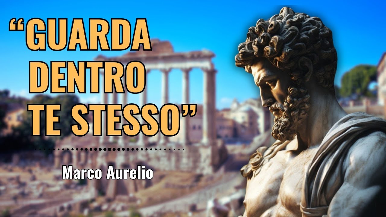 Non cercare risposte o felicità all'esterno - Marco Aurelio