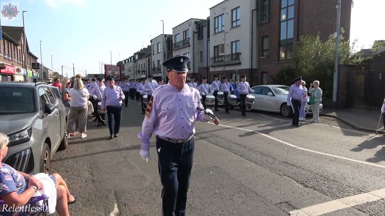 Ballycraigy S.O.U. (No.2) @ Co. Antrim Black Saturday Parade ~ Ballymena ~ 31/08/24 (4K)