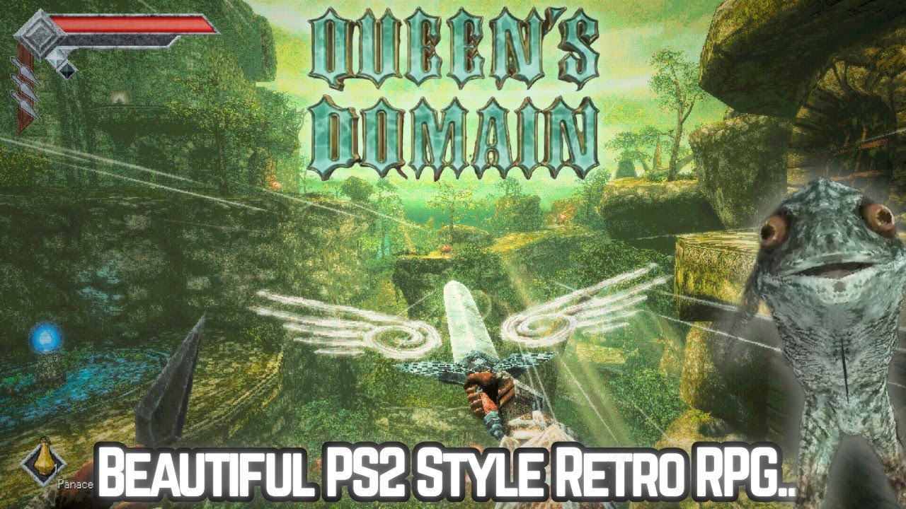 Прекрасная ретро-RPG в стиле PS2... (Демоверсия Queens Domain)