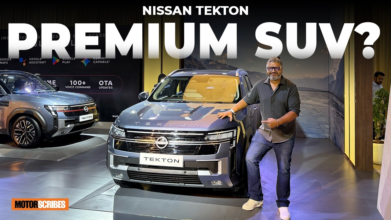 Nissan TEKTON &ndash; pierwsze wrażenie | SUV inspirowany Patrolem z Google Built-In i turbodoładowanie...