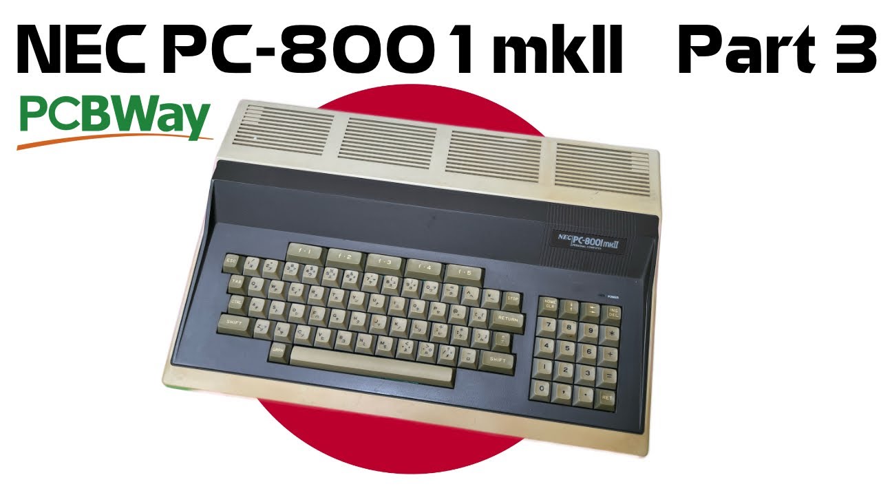 🇯🇵 NEC PC-8001 mkII: Part 3 (Loading Software & Kanji ROM) [#TCE0573]