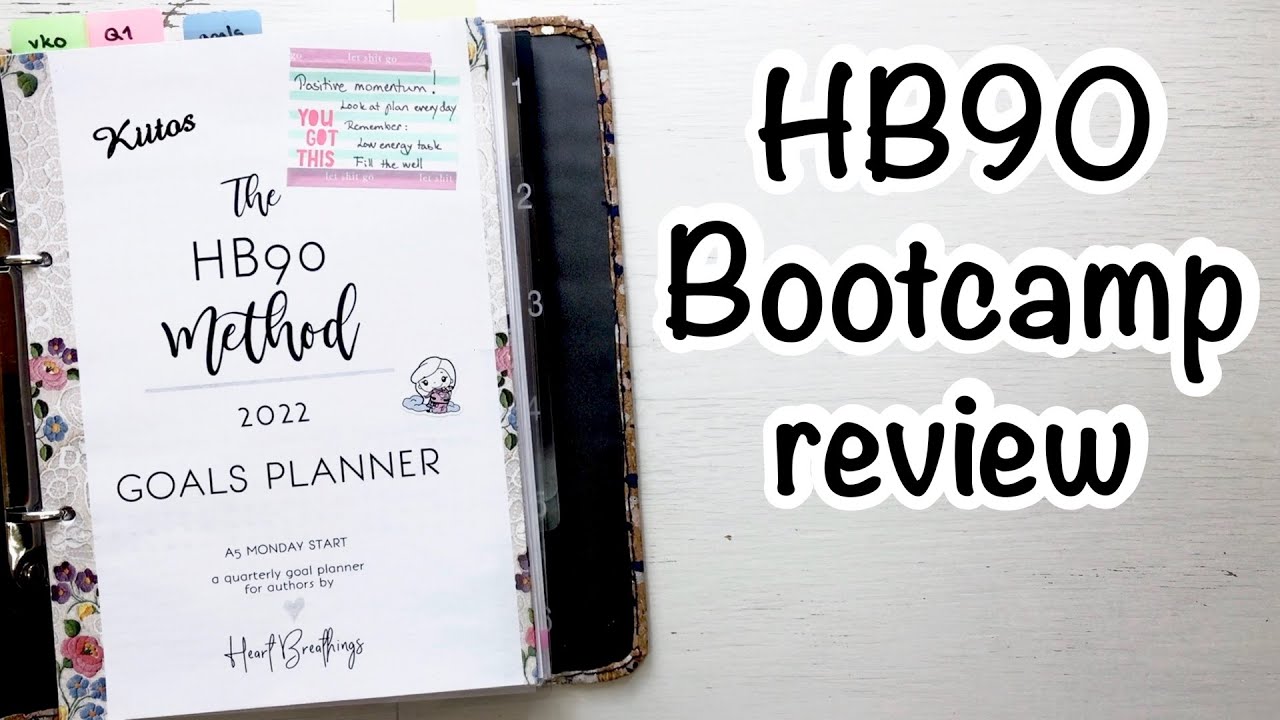 Sarra Cannon's HB90 course and planner review from a non-writer