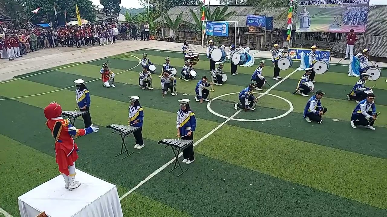 FESTIVAL DRUM BAND KAPOLRES SUKABUMI CUP *Smk Tunas Bhayangkara Cidahu*ke-77 2023 || AL-HUDAEBIYAH