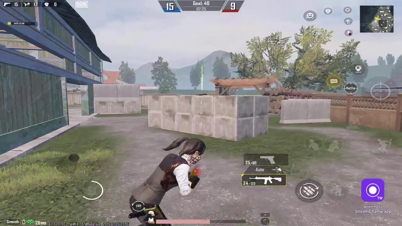 Broadcast powered by StreamChamp