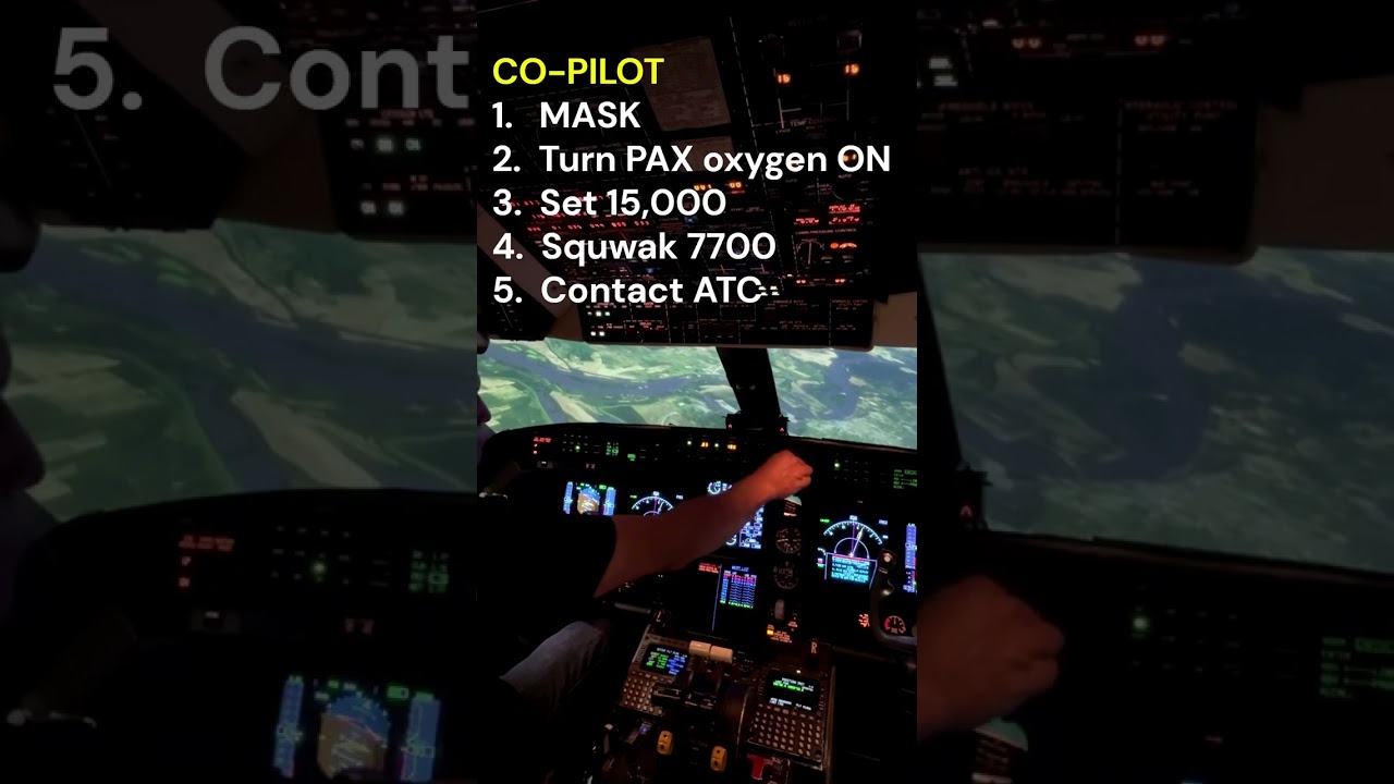 Emergency Descent Procedure (RAPID DECOMPRESSION)