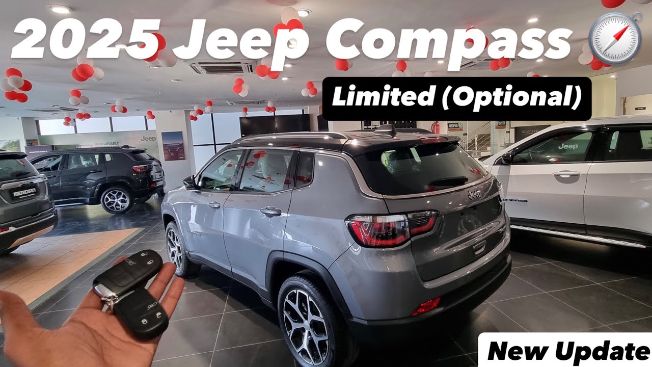 केवल 26.33 लाख New 2025 Jeep Compass Limited Optional MT 🚗 Review