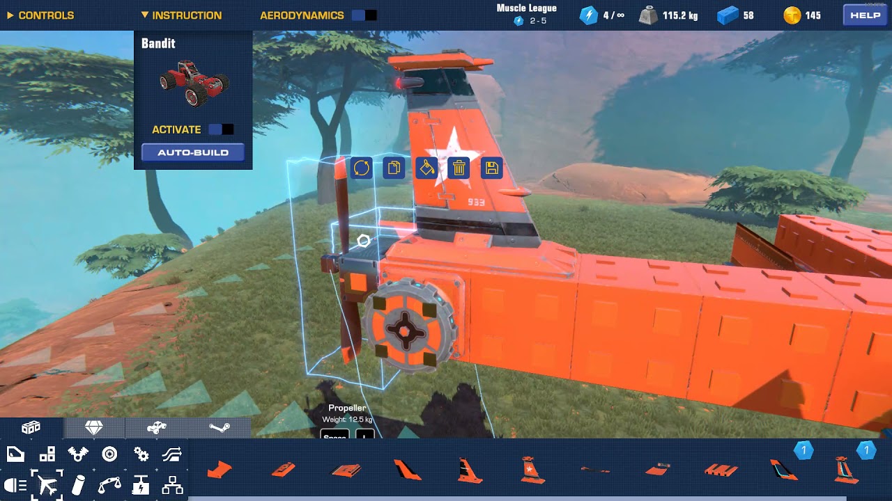 how to build a drone in Trail Makers