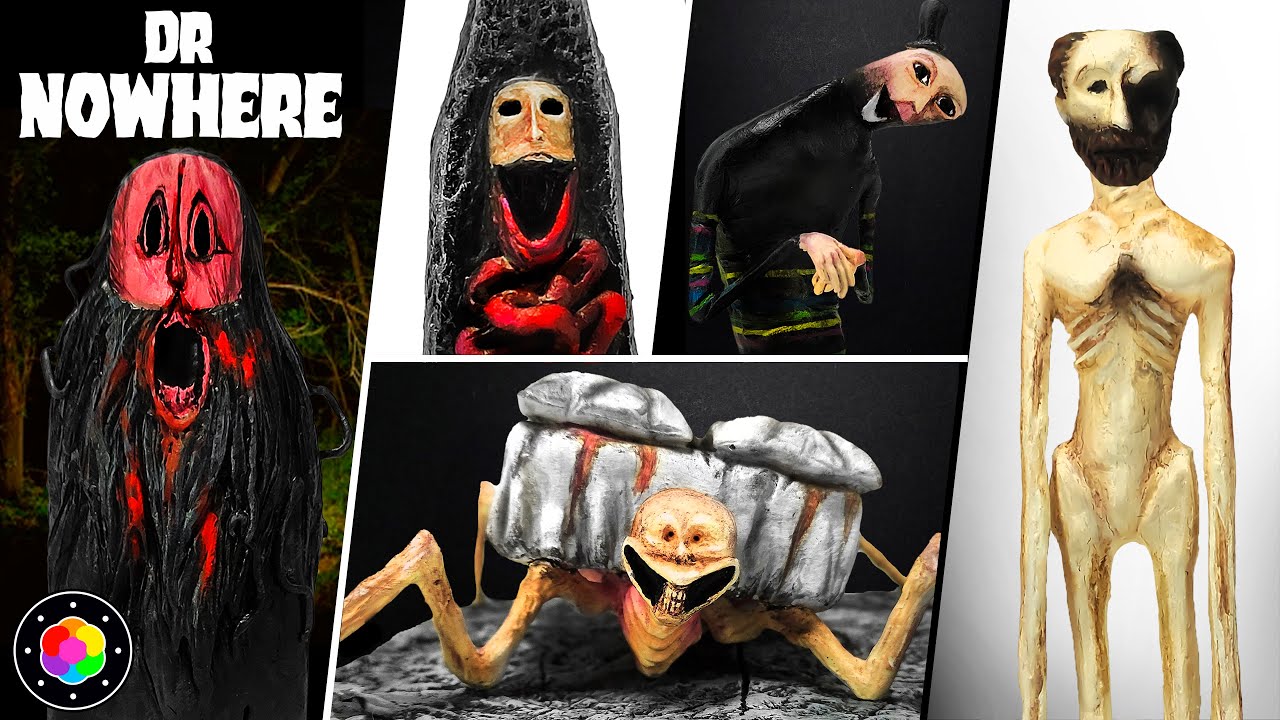 Creando a THE ODDITY COMPENDIUM! [Dr Nowhere, Fleshbeds, Filbus] Esculturas Plastilina | PlastiVerse