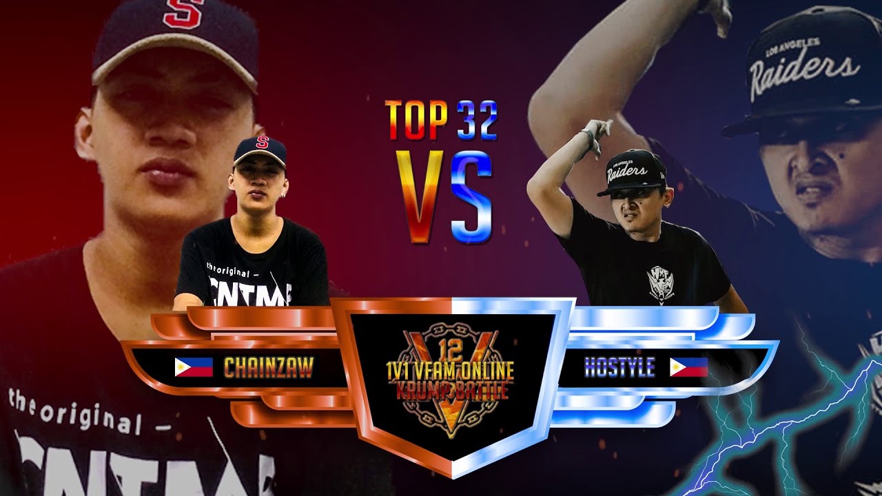 ChainZaw VS Hostyle  | Top 32 | VFAM Online Krump Tournament