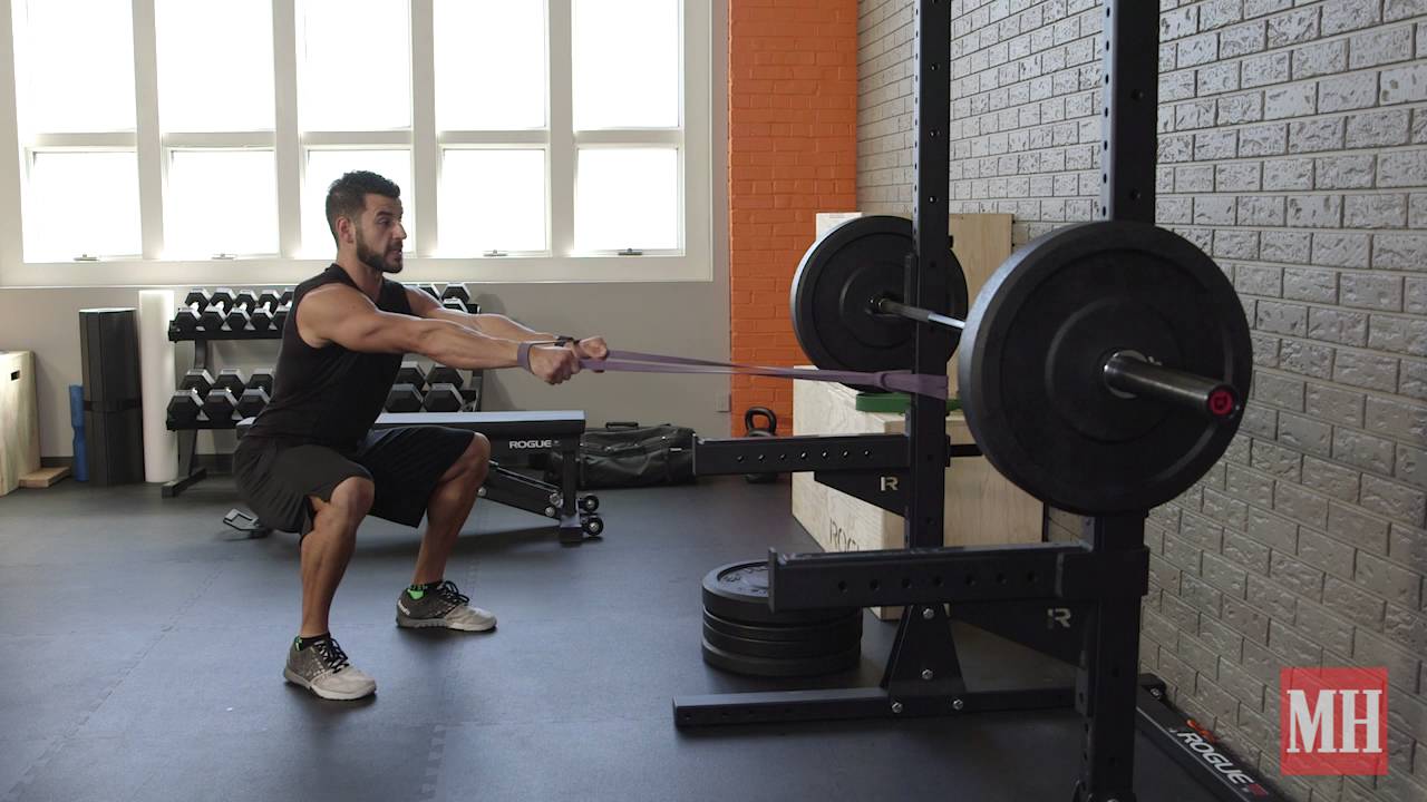 The 4-Minute Cardio Band Row