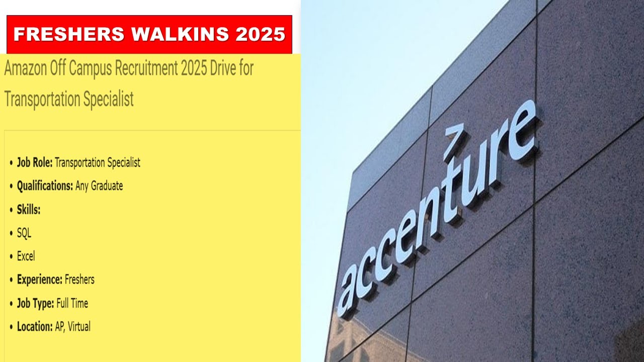 Accenture Banking Operations New Associate 2025 | Fresher Off‑Campus Drive &ndash; Chennai Jobs