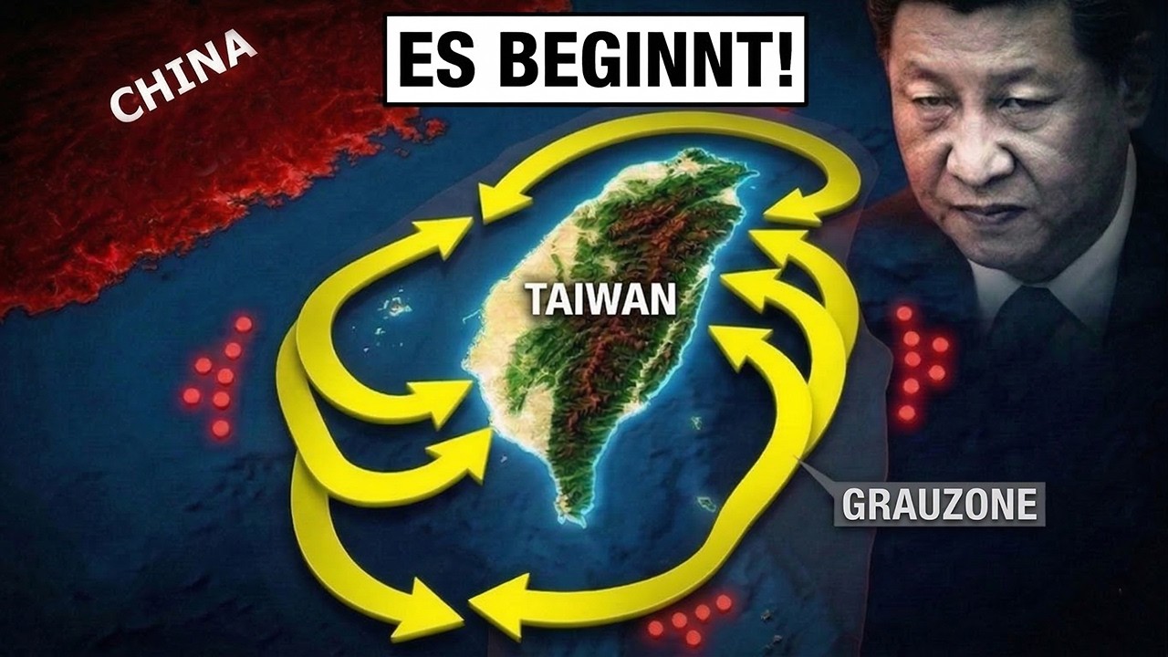 Etwas GEWALTIGES ist in der Formosastraße passiert... DAS stürzt das Xi-Regime endgültig!