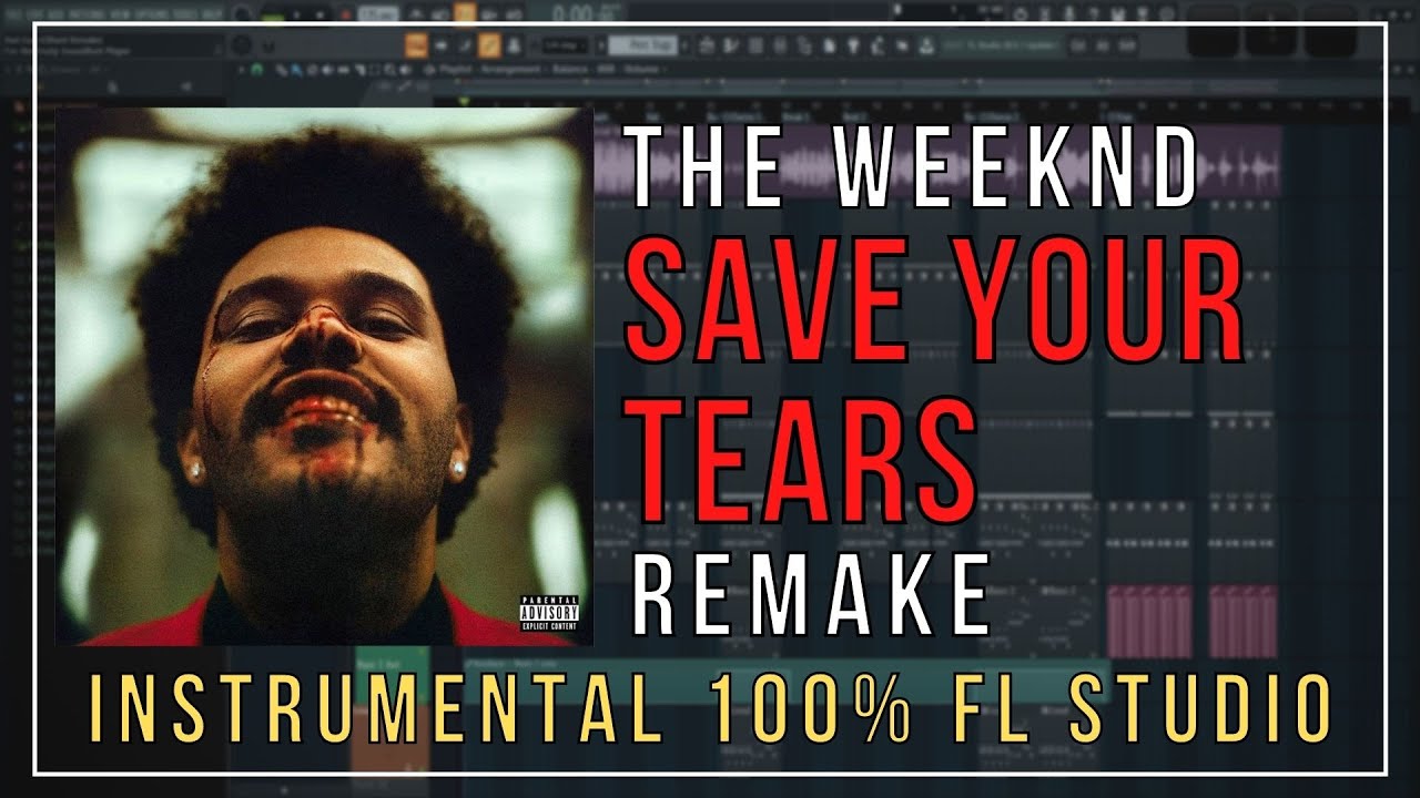 The Weeknd - Save Your Tears  | Instrumental PRO Remake 100% FL Studio  (FLP DOWNLOAD)