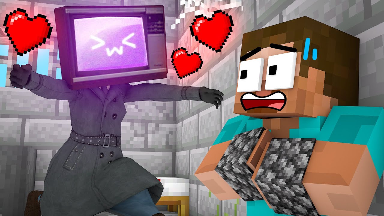 TV Woman Escape From Jailbreak Prison Challenge - Minecraft Animation