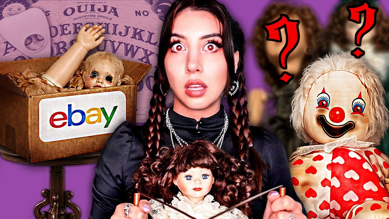 Psychic Opens 5 Haunted eBay Dolls w/ Ouija Board | Gone Wrong