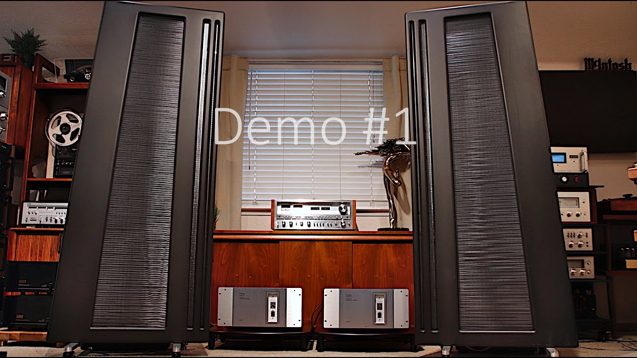 Apogee Diva Speakers, Threshold SA/2 Amplifiers, Oracle Turntable, Air Tight PC3 - Hifi Demo #1
