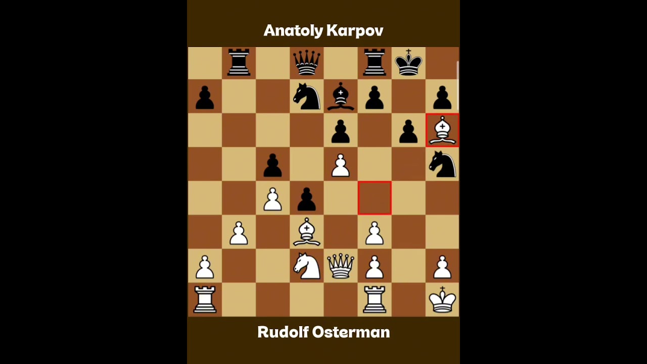 Anatoly Karpov Dominates with Black ◉ Portoroz - Ljubljana Interzonal 1975