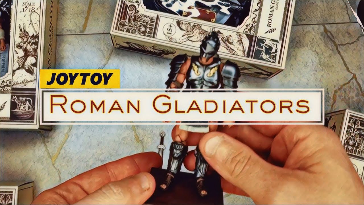 Roman Gladiator Action Figures @JoytoyOfficial
