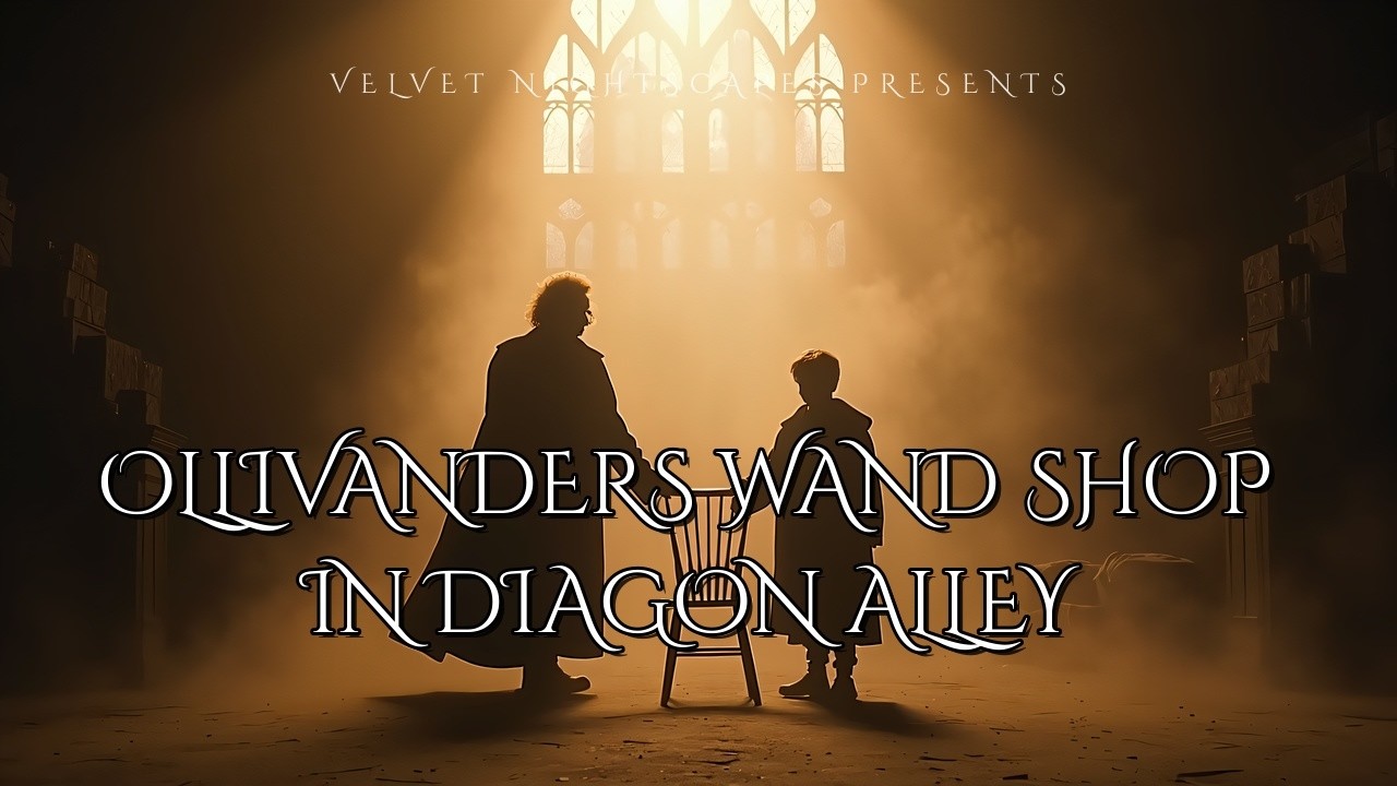 Harry Potter | Ollivanders Wand Shop in Diagon Alley | Deep Concentration | Hogwarts Ambience