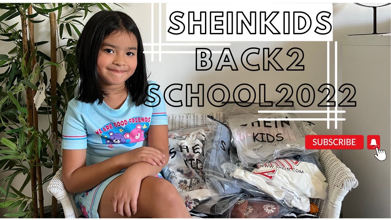 SHEIN KIDS BACK TO SCHOOL| CLOTHES TRY ON HAUL 2022