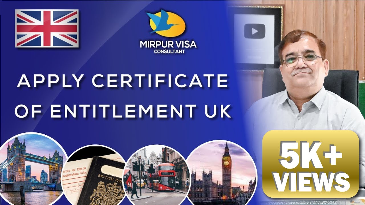 Apply certificate of entitlement UK | What is certificate of entitlement? | Major Kamran