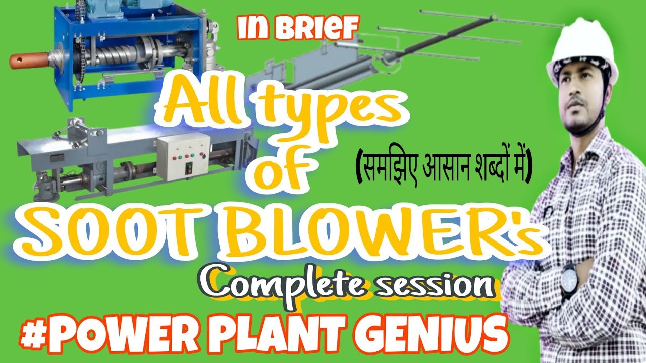 all types of soot blowing system in Boiler।।aph soot blower। Lrsb।furnace soot blower।wall blower