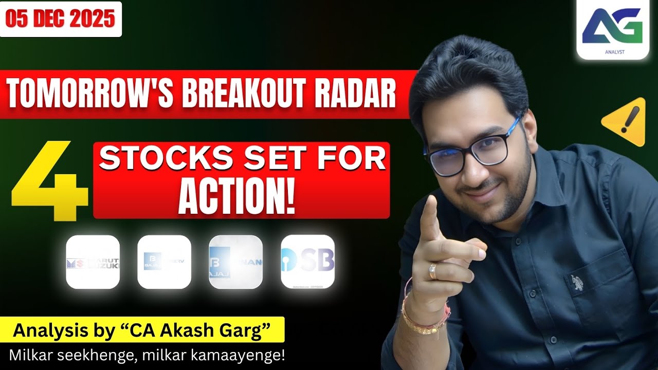 Breakout Stock for Tomorrow | Nifty Weekly Analysis | Swing Trading | SmallCap Index Update