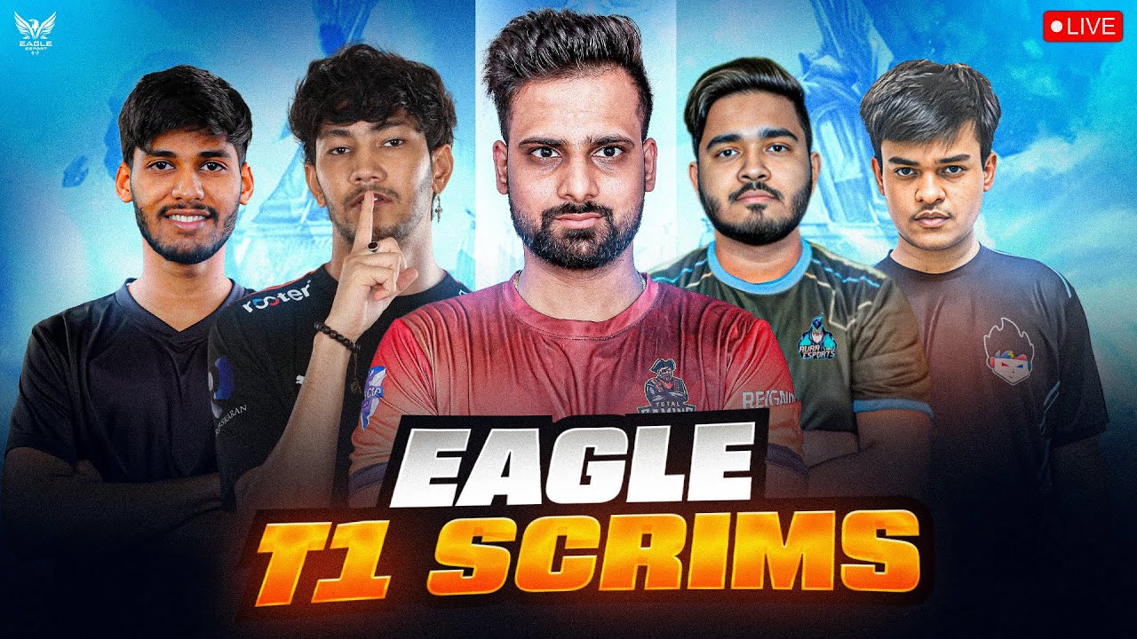 EAGLE T1 LOBBY LIVE FT || TG  ,TSG  ELITE ,AND MANY MORE....