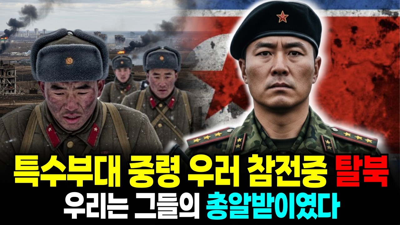 북한 최정예 특수부대가 참전중 탈북 그들의 기막힌 탈출루트 [AI드라마]#북한#북한 탈북사연#특수 부대