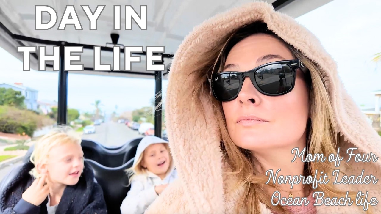 Day In The Life | Mom of four, Nonprofit leader, Ocean Beach.