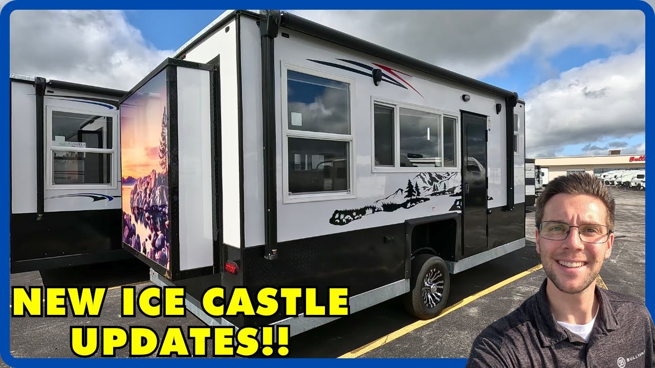 NEW Ice Castle Updates! 2025 Ice Castle Fish Houses 17' Outlander