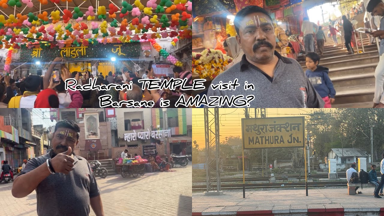 Radharani Temple Visit in Barsane is AMAZING?
