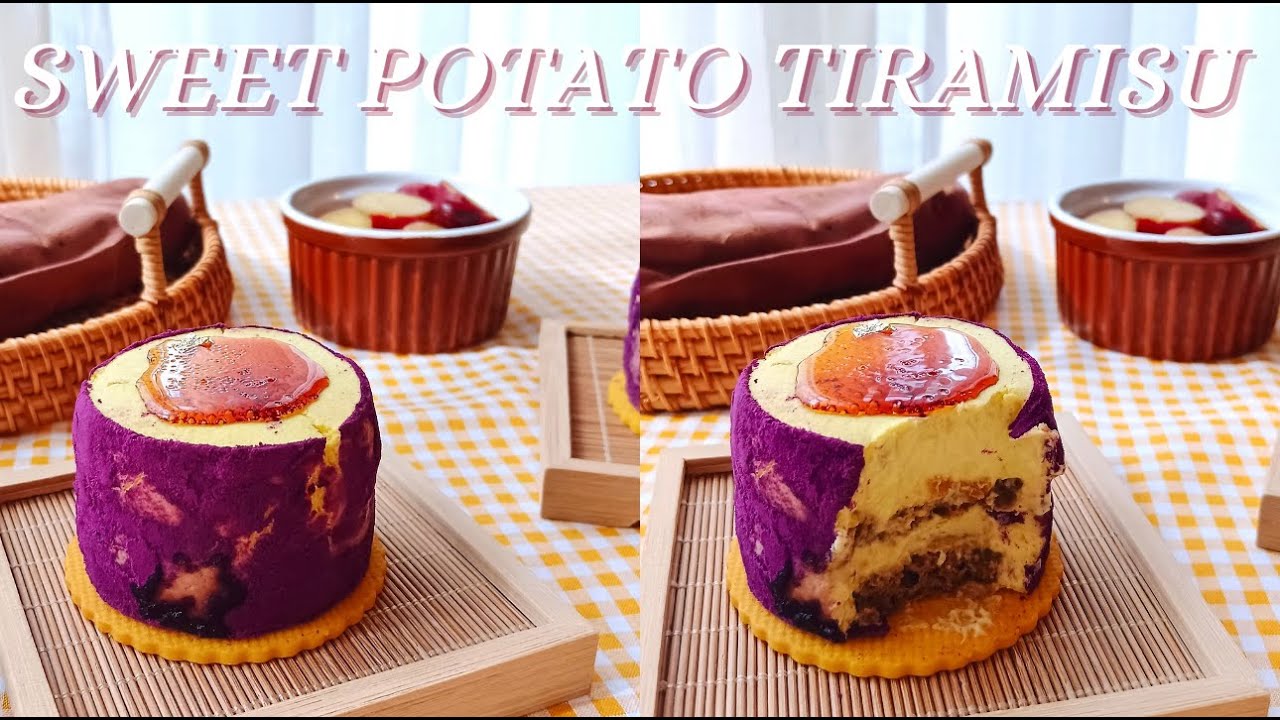 SWEET POTATO TIRAMISU 🍠
