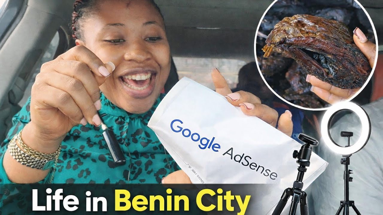 ЖИВУ В БЕНИН-СИТИ 🇳🇬 | Получил пин-код Google AdSense, все необходимое для съемок, копченую рыбу ...
