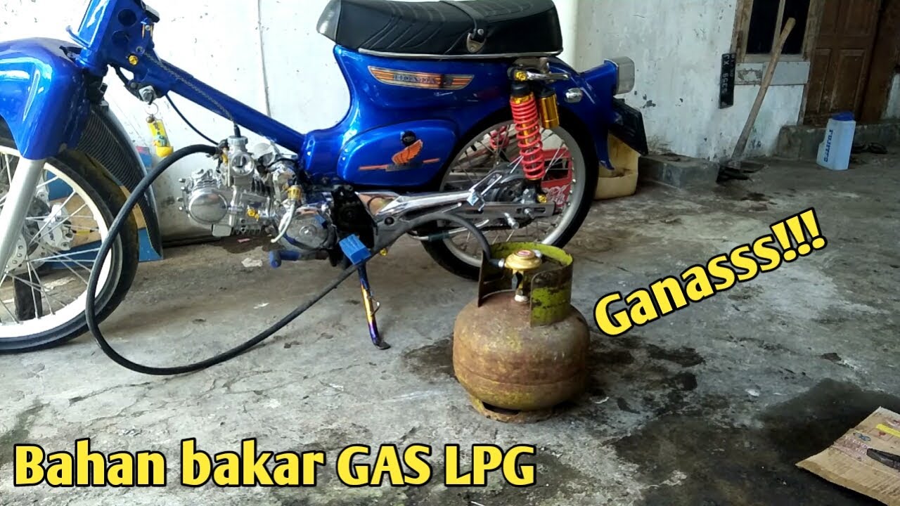 Ganti bahan bakar mengunakan GAS LPG.