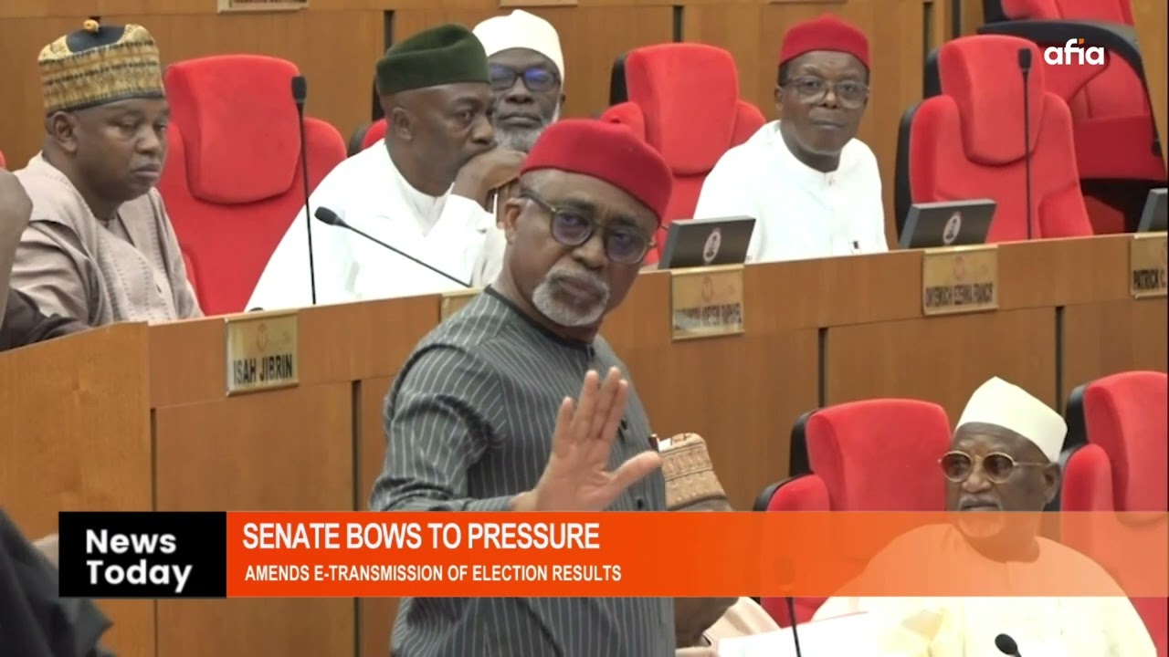 SENATE PASSES ELECTRONIC TRANSMISSION OF RESULTS BILL AFTER DRAMATIC REVERSAL