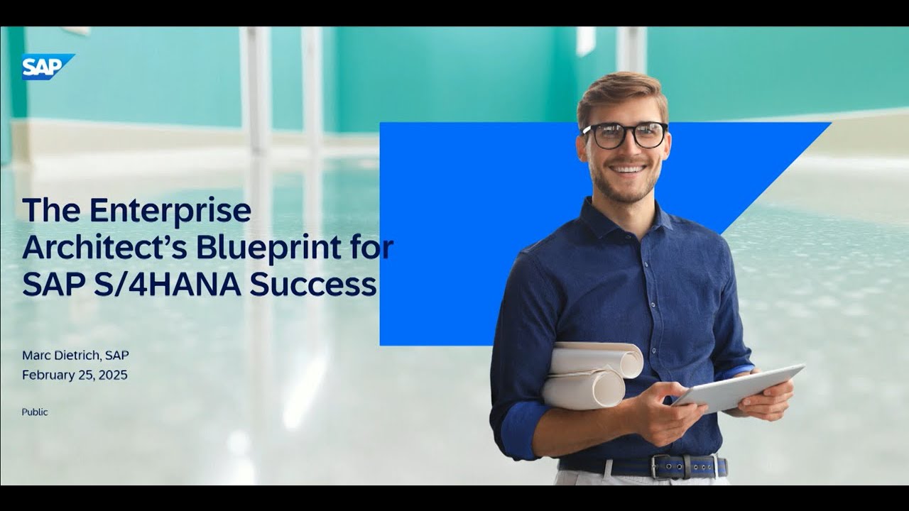The Enterprise Architect's Blueprint for SAP S4HANA Success