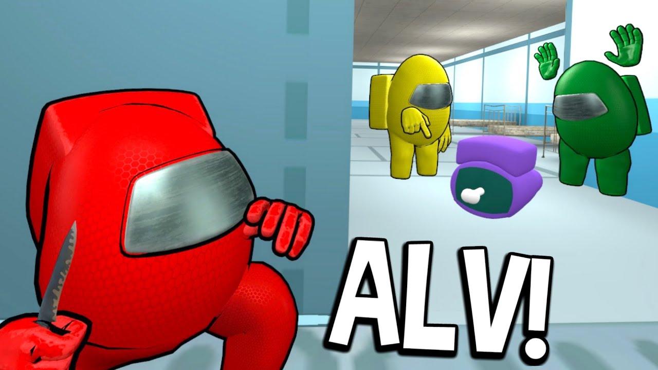 JUGUÉ al AMONG US en 3D JAJA (bueno no, son mods XD) Mejores Momentos - Lechu
