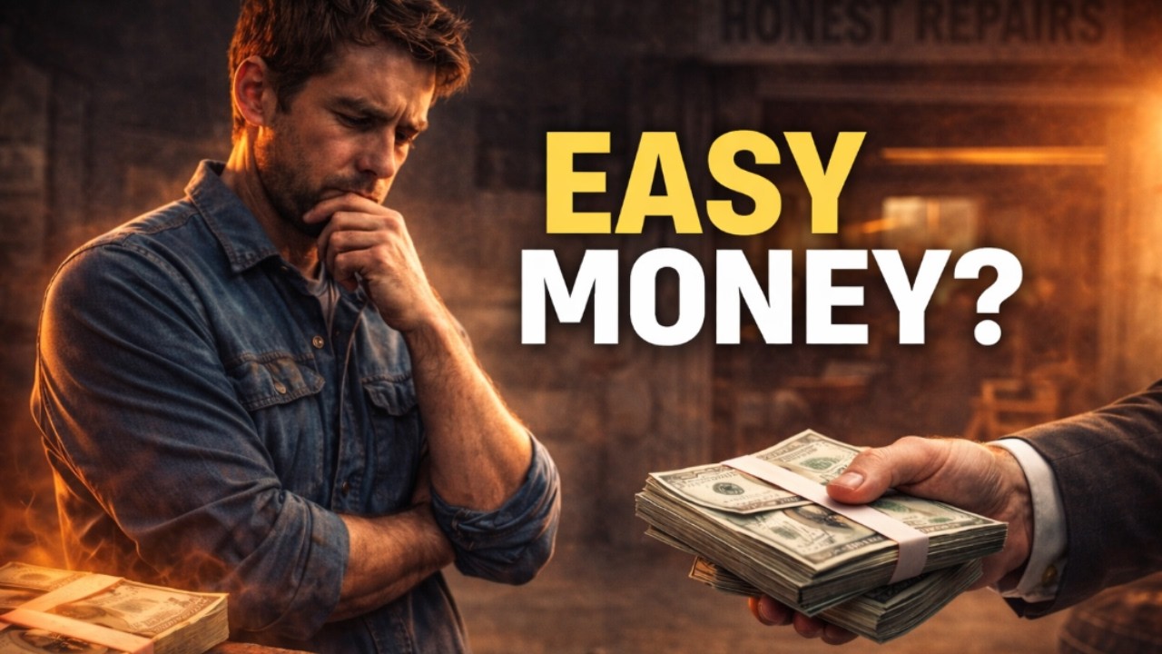 He Almost Took the Easy Money — The Decision That Built His Business