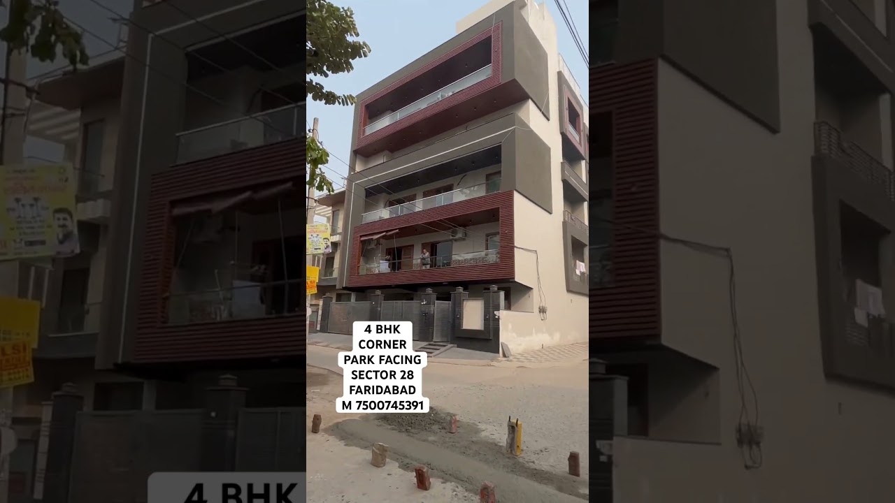 🏠 फ़रीदाबाद का सबसे सस्ता 4 BHK Builder Floor 😃 | Sec 28| Builder Floor in Faridabad| M 7500745391