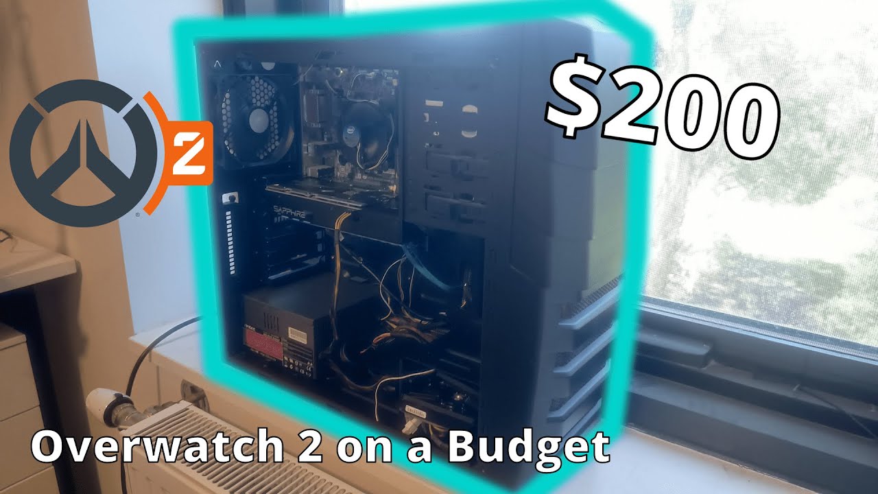 Building a $200 Gaming PC for Overwatch 2!