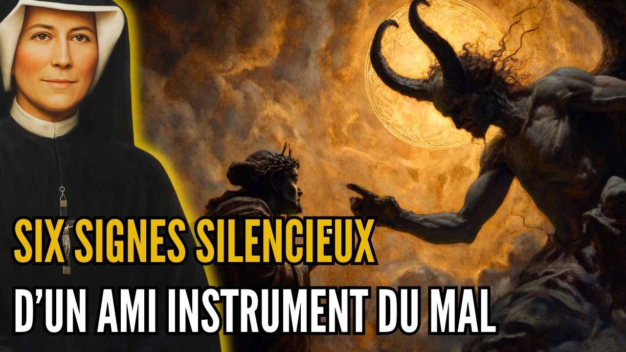 Sainte Faustine avertit : 6 signes qu’un “ami” proche est un instrument du mal