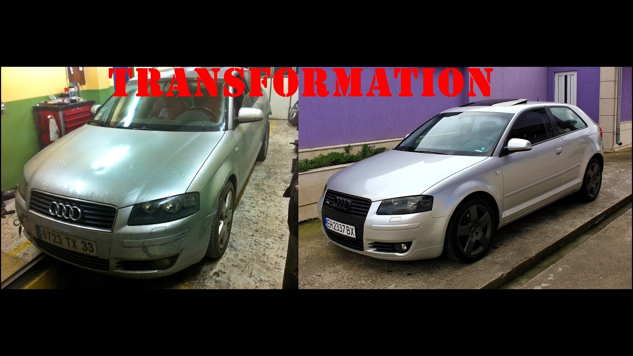Audi A3 8P TRANSFORMATION | Rebild