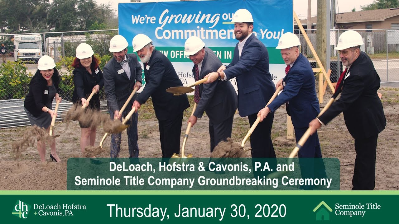 DHC and STC New Building Groundbreaking Ceremony