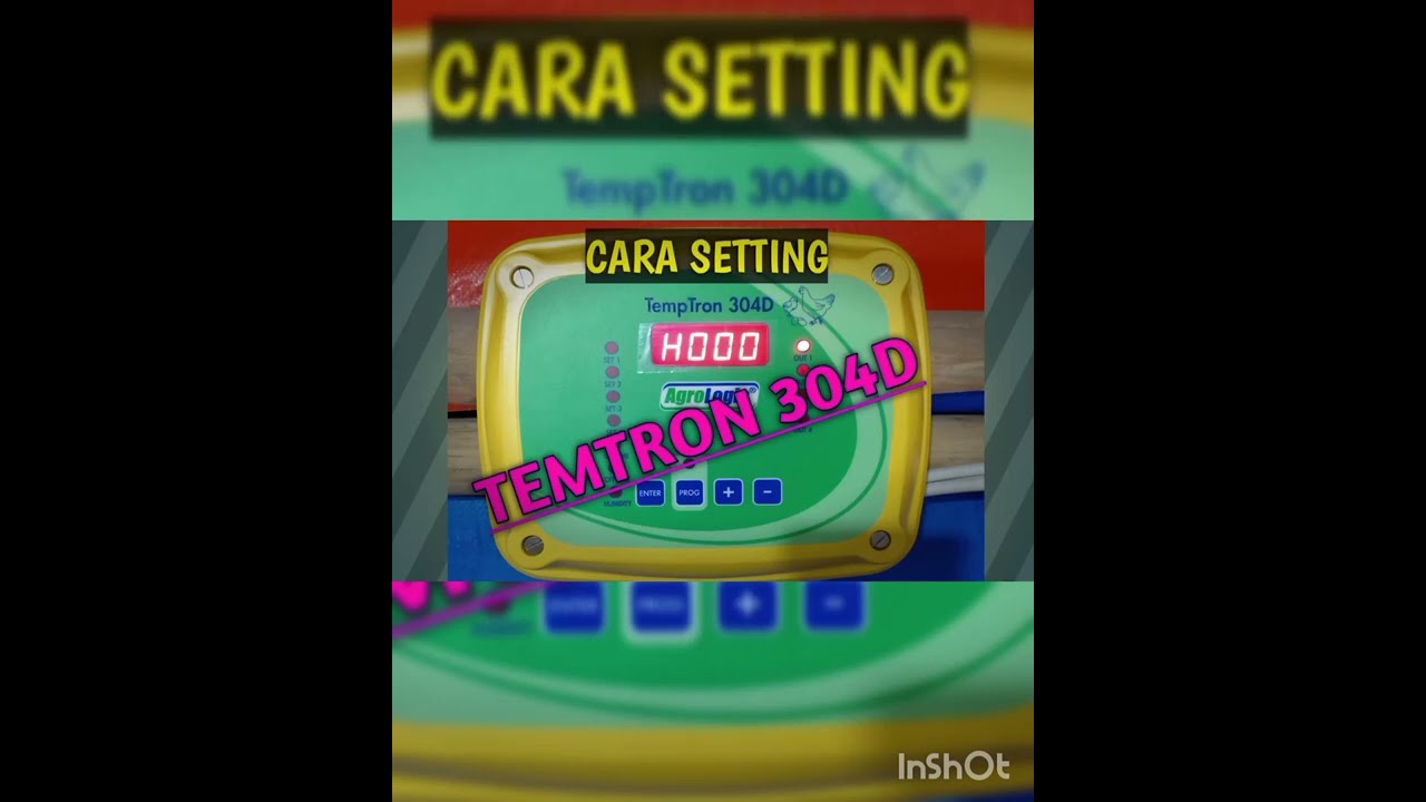 CARA SETTING TEMTRON 304D