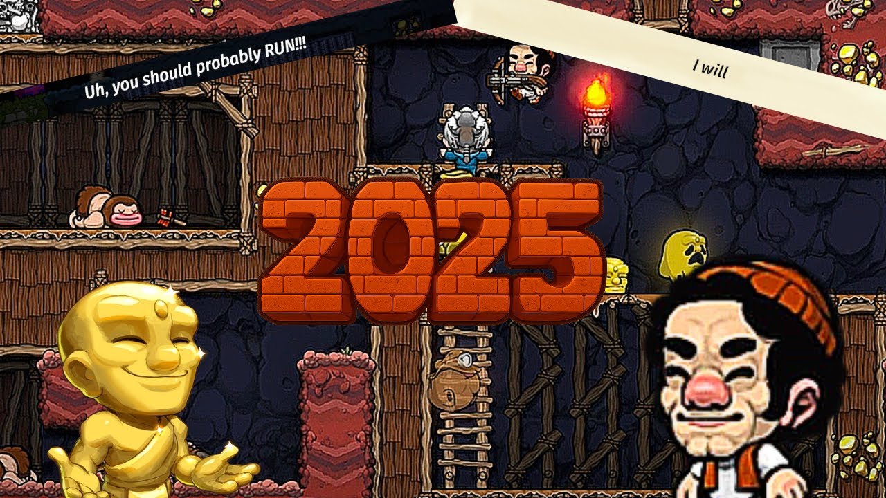 Я попробовал поиграть в Spelunky 2 онлайн в 2025 году...