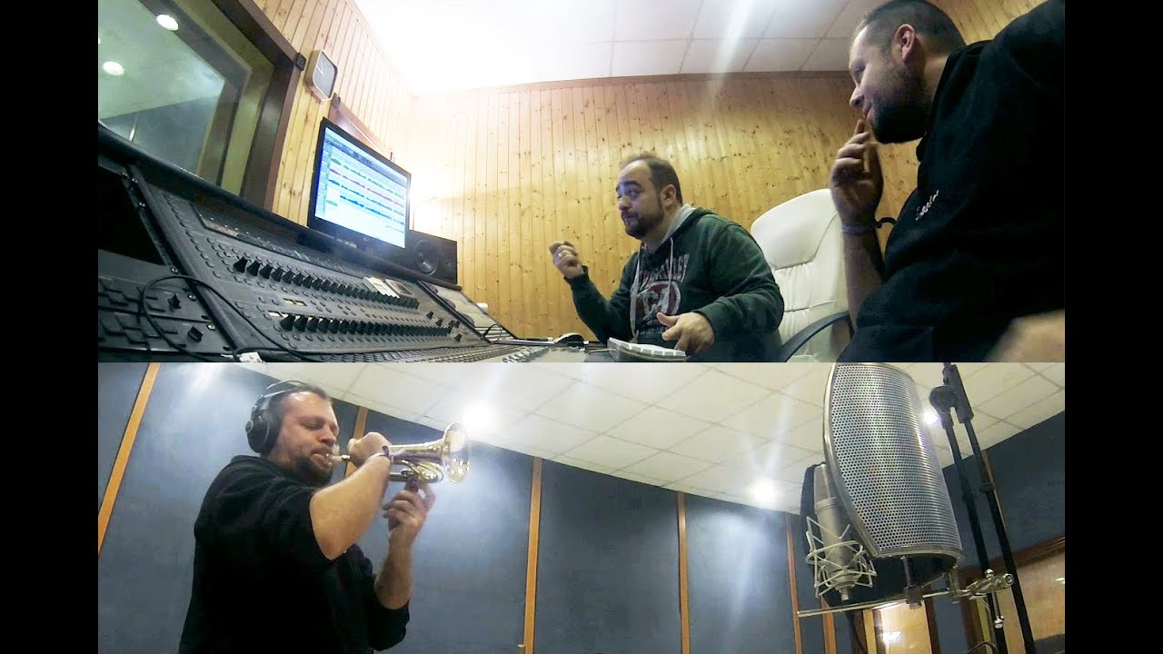 Grabacion estudio | Trumpet recording studio | Solo Salus Christi | Dani de Baza