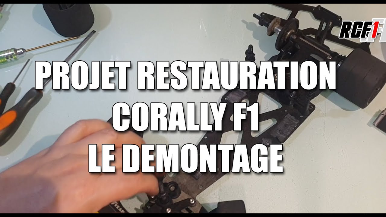RCF1.fr Projet restauration Corally F1 : Le demontage